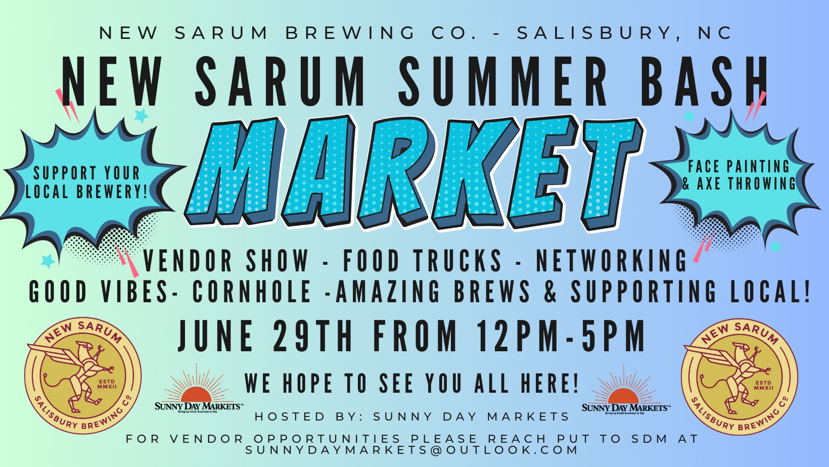 New Sarum Summer Bash