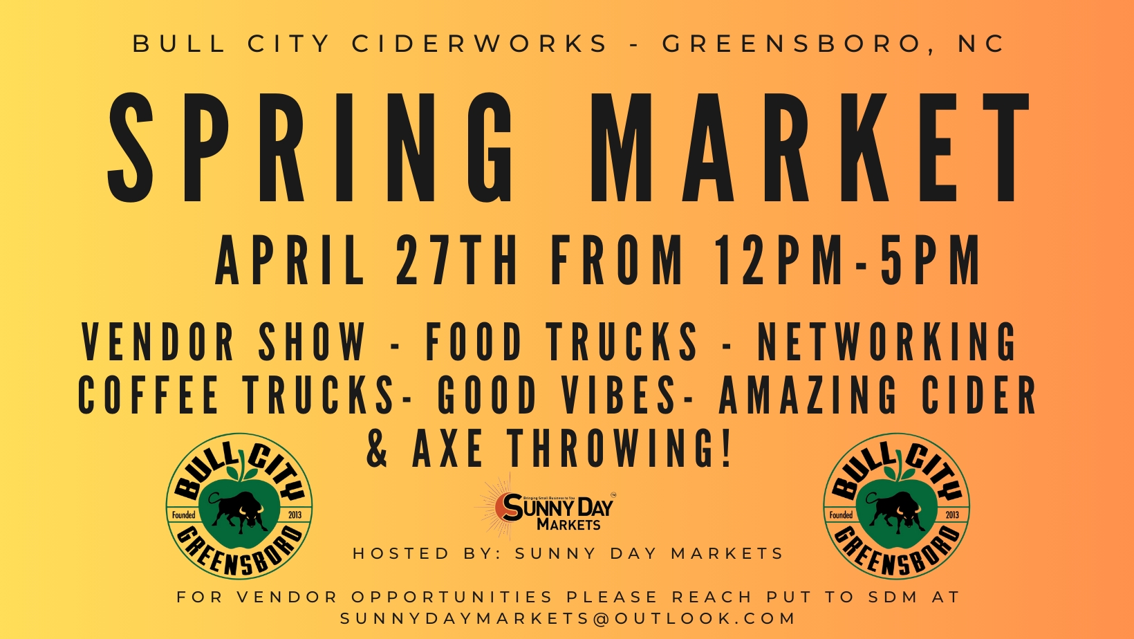 Bull City Cider Works Pop-Up Market - Greensboro cover image