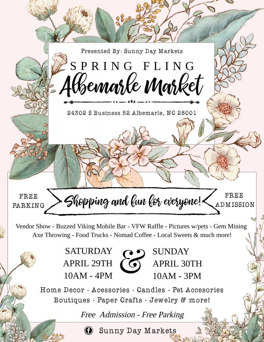 Spring Fling Albemarle Market cover image