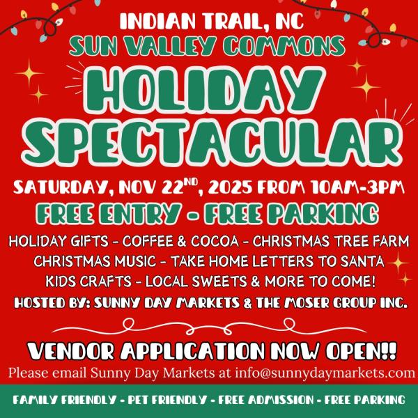 Sun Valley Commons Holiday Spectacular (Nov 22nd)