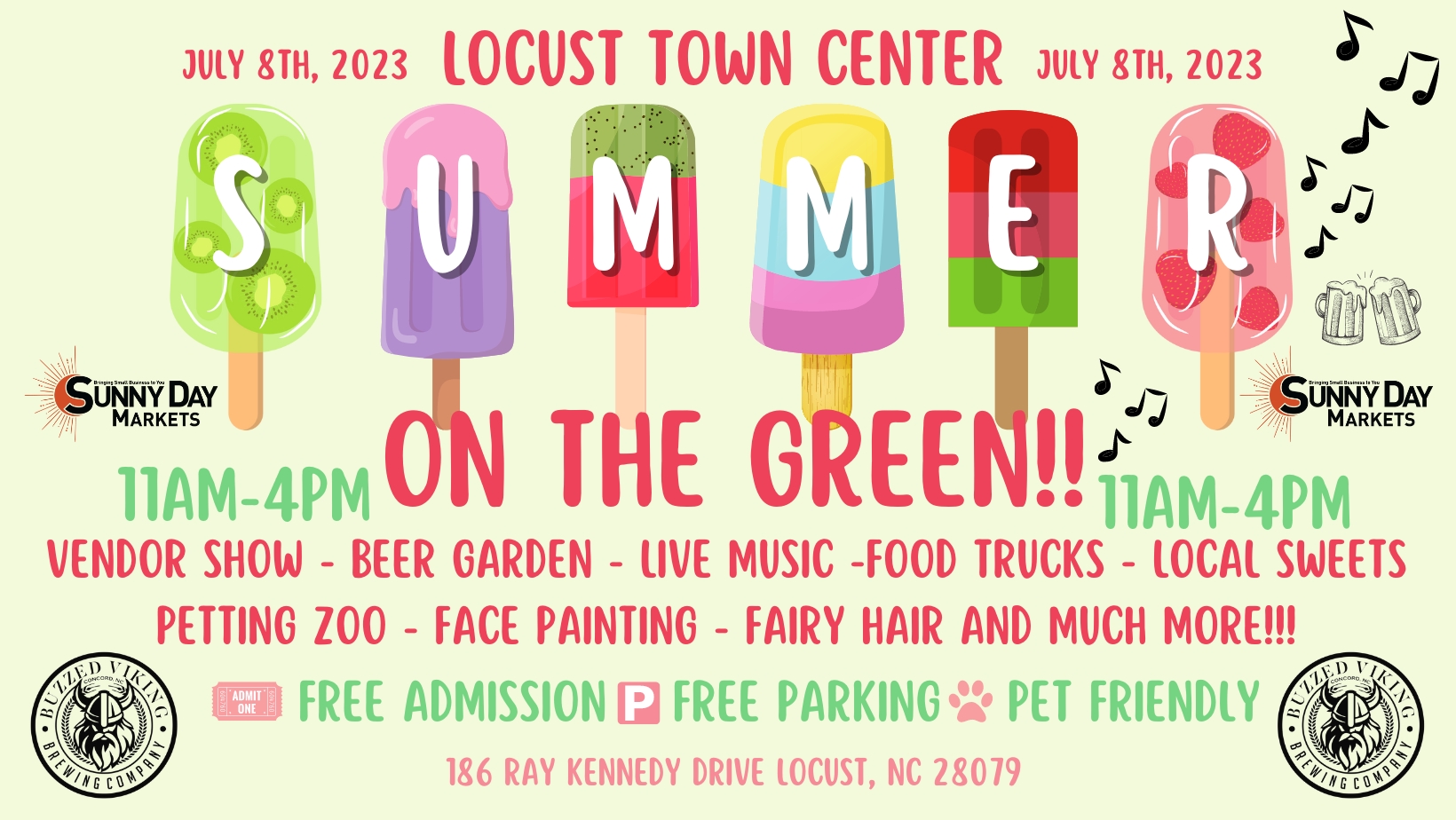 Summer On The Green (Locust, NC) cover image