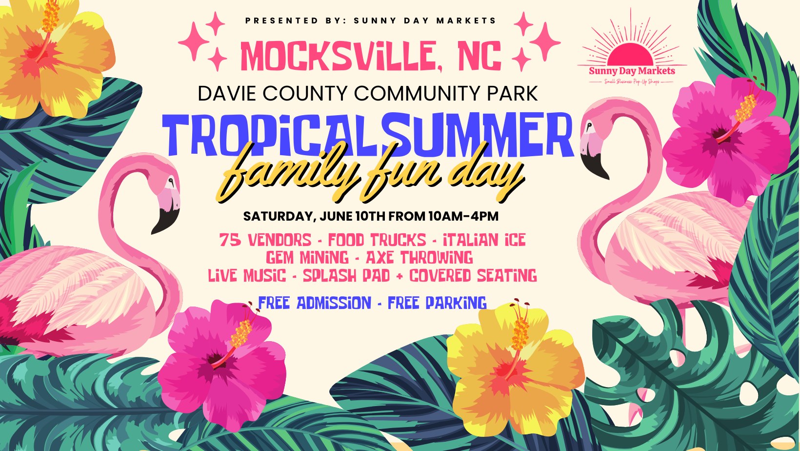 Tropical Summer Family Fun Day