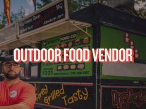 OUTDOOR Food Vendor