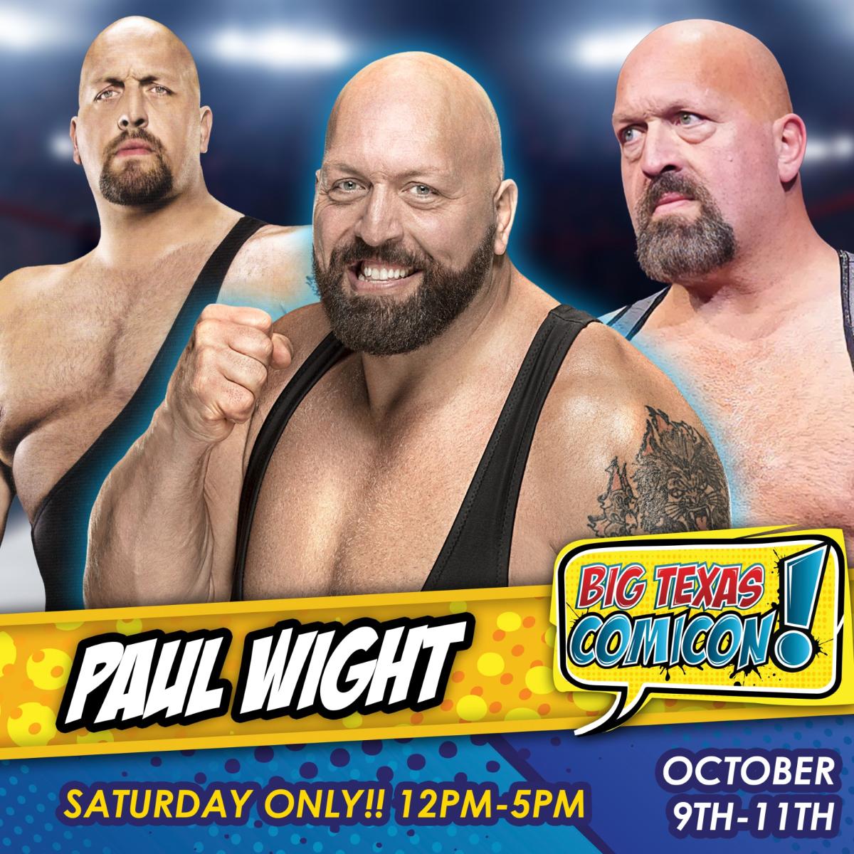 Paul Wight  Autograph cover picture