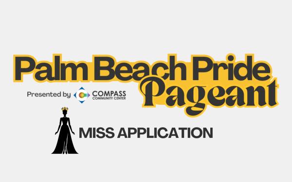Miss Palm Beach Pride Application