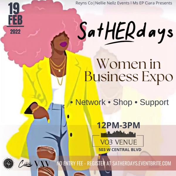 SatHERdays - Women in Business Expo