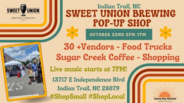 Sweet Union Brewing Pop-up 10/22