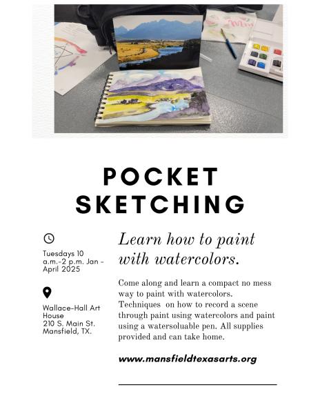 Pocket Sketching for Travel and At Home