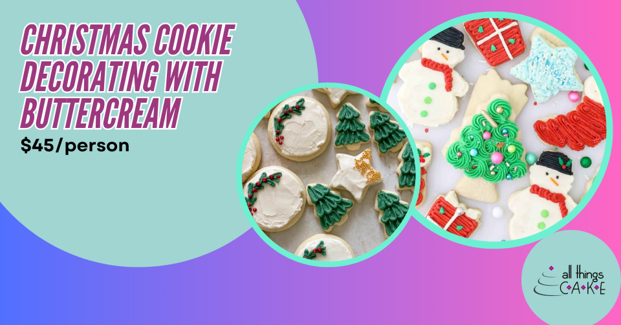 12.5 Christmas Cookies with Buttercream