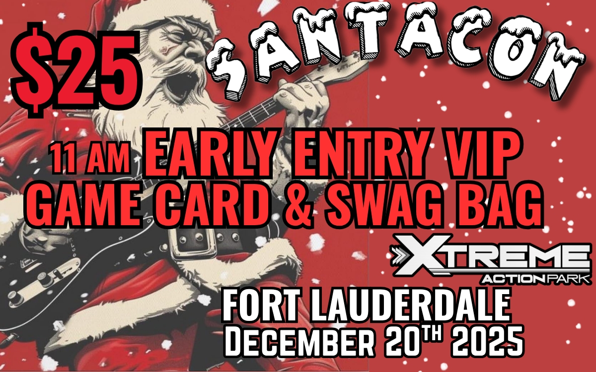 Early Entry VIP TICKET Includes Game Card , Swag Bag & MORE cover picture