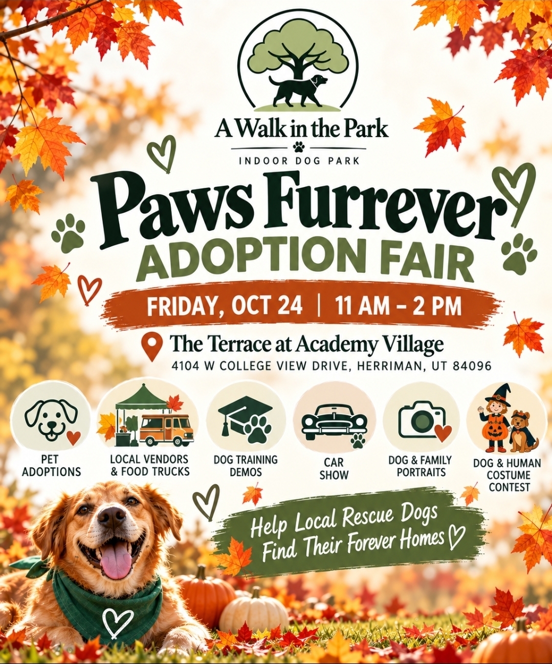 Paws Furrever Adoption Fair