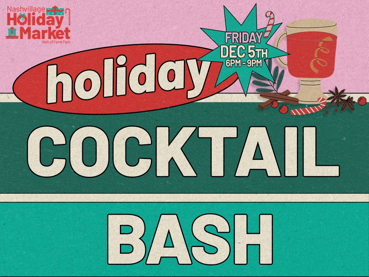 Holiday Cocktail Bash Ticket cover picture