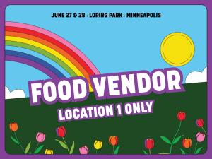 2026 Food Vendor Application # 1 - Pride Festival