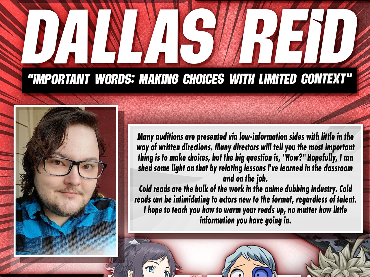 Dallas Reid (IMPORTANT WORDS: MAKING CHOICES WITH LIMITED CONTEXT) cover picture