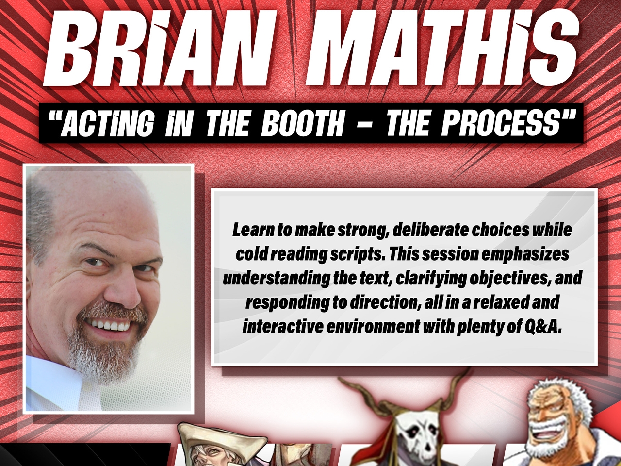 Brian Mathis (ACTING IN THE BOOTH &ndash; THE PROCESS) cover picture