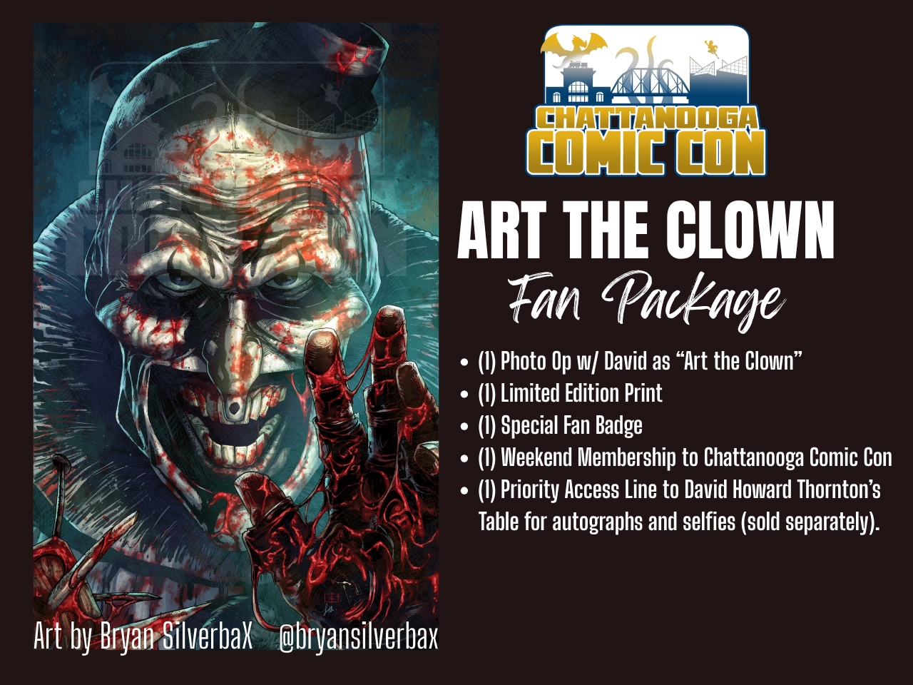 Art the Clown Fan Package cover picture