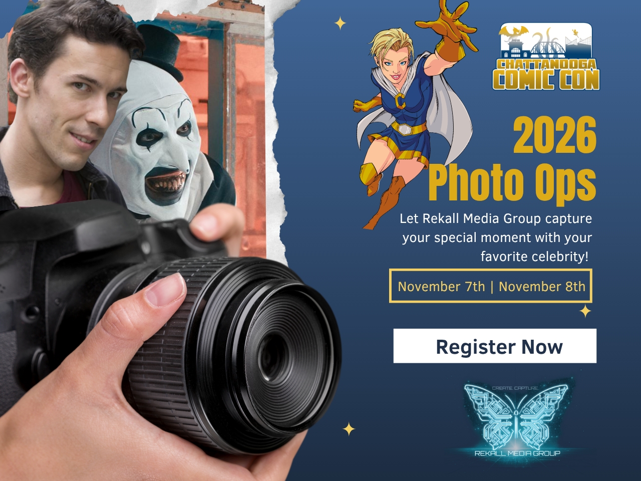 "Art the Clown" Photo Op (In Costume) SATURDAY ONLY cover picture