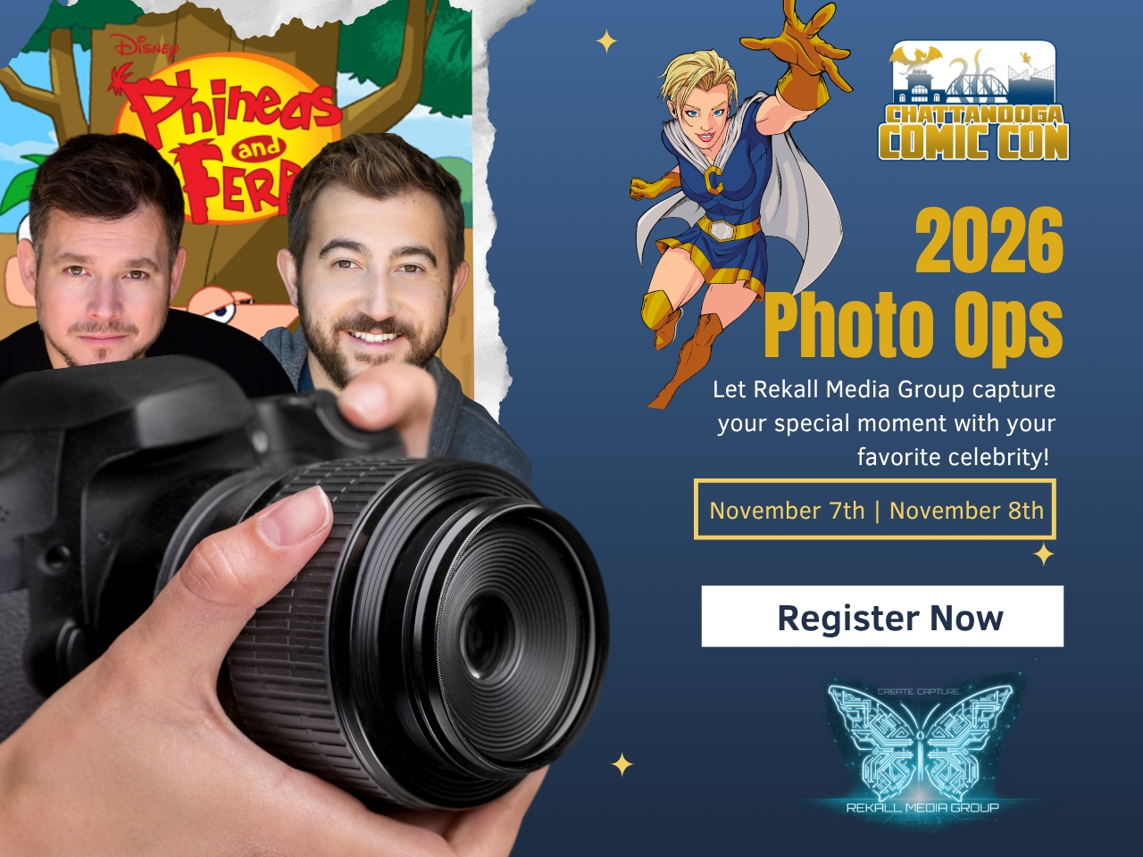 Phineas and Ferb DUO Photo Op cover picture