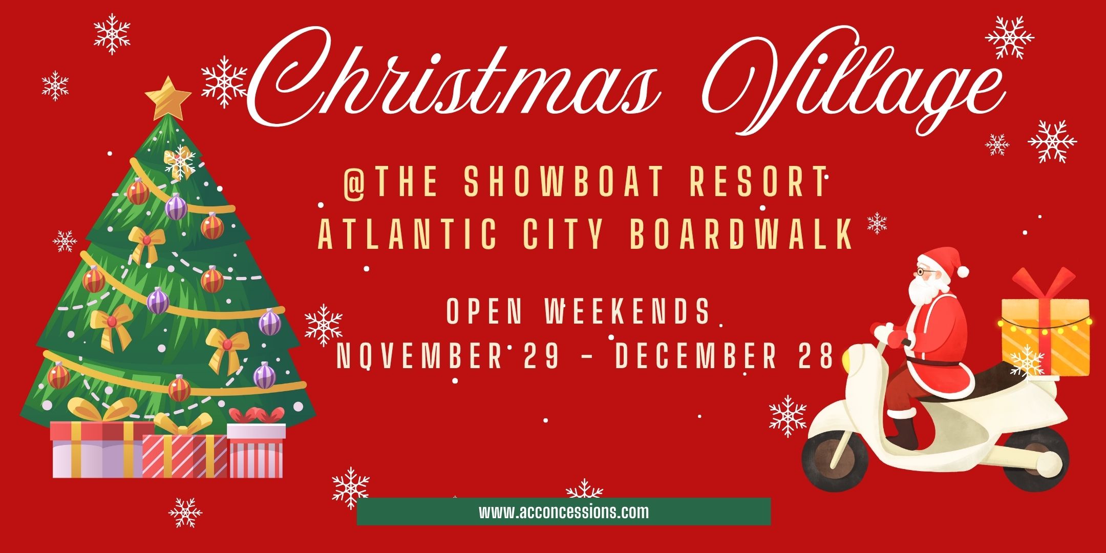 Christmas Village at The Showboat Resort cover picture