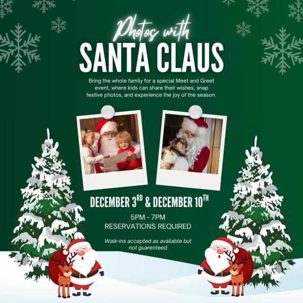 Photos with Santa