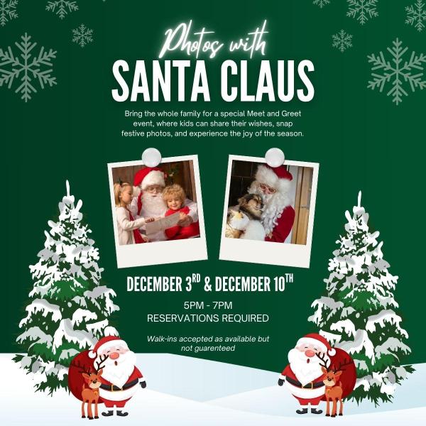 Photos with Santa