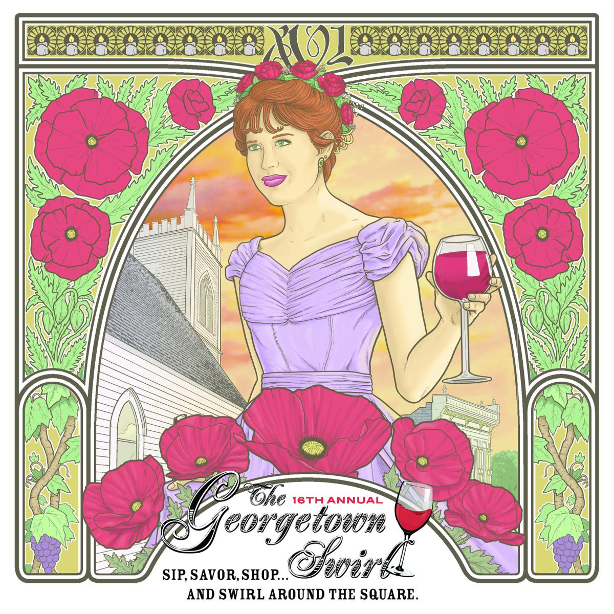 2026 Commemorative Georgetown Swirl Poster cover picture