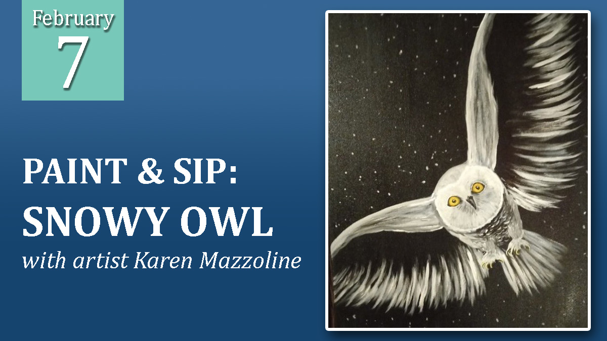 Paint & Sip: Snowy Owl cover picture