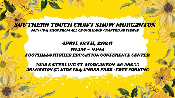 Southern Touch Craft Show Morganton