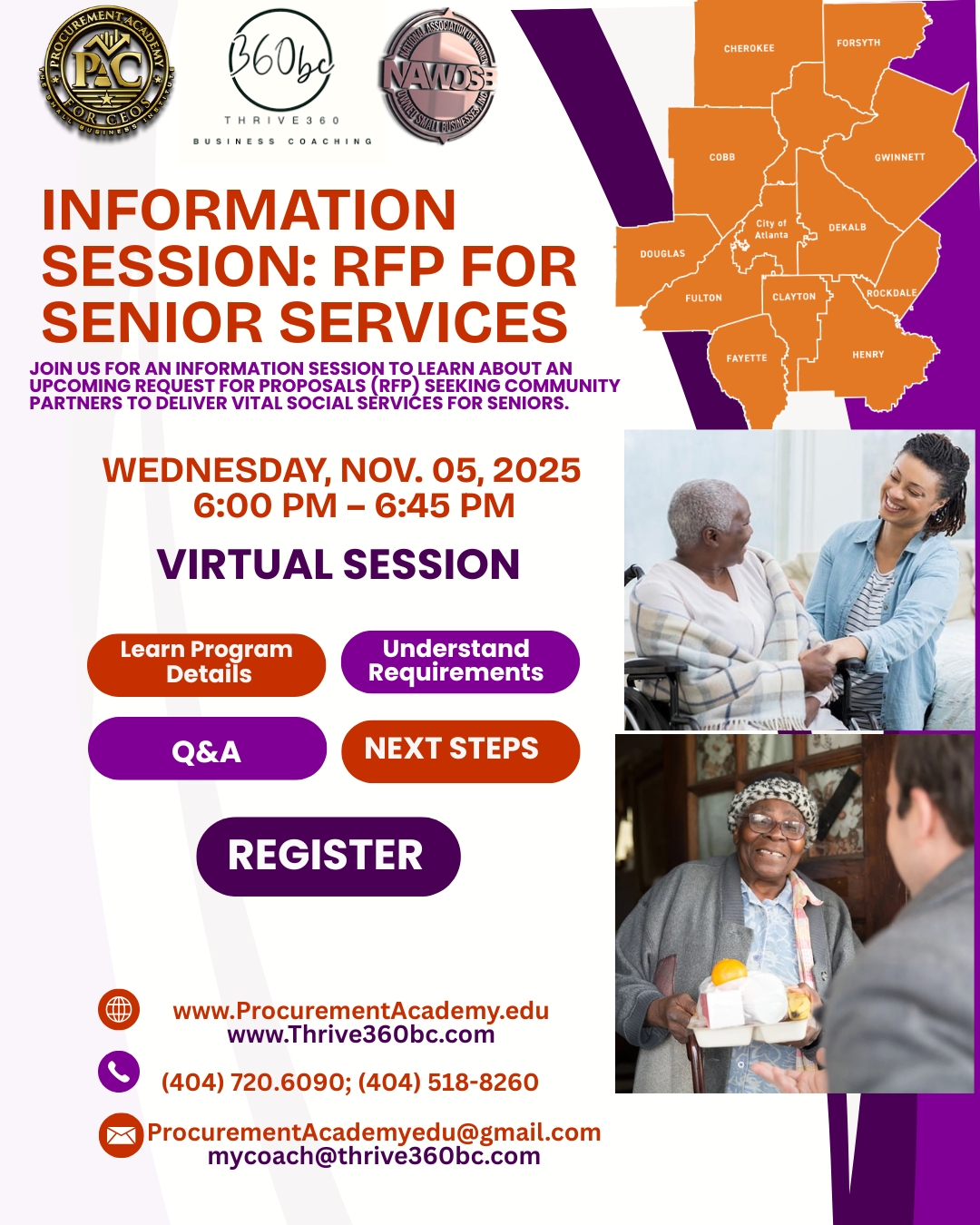 Information Session: RFP for Senior Services