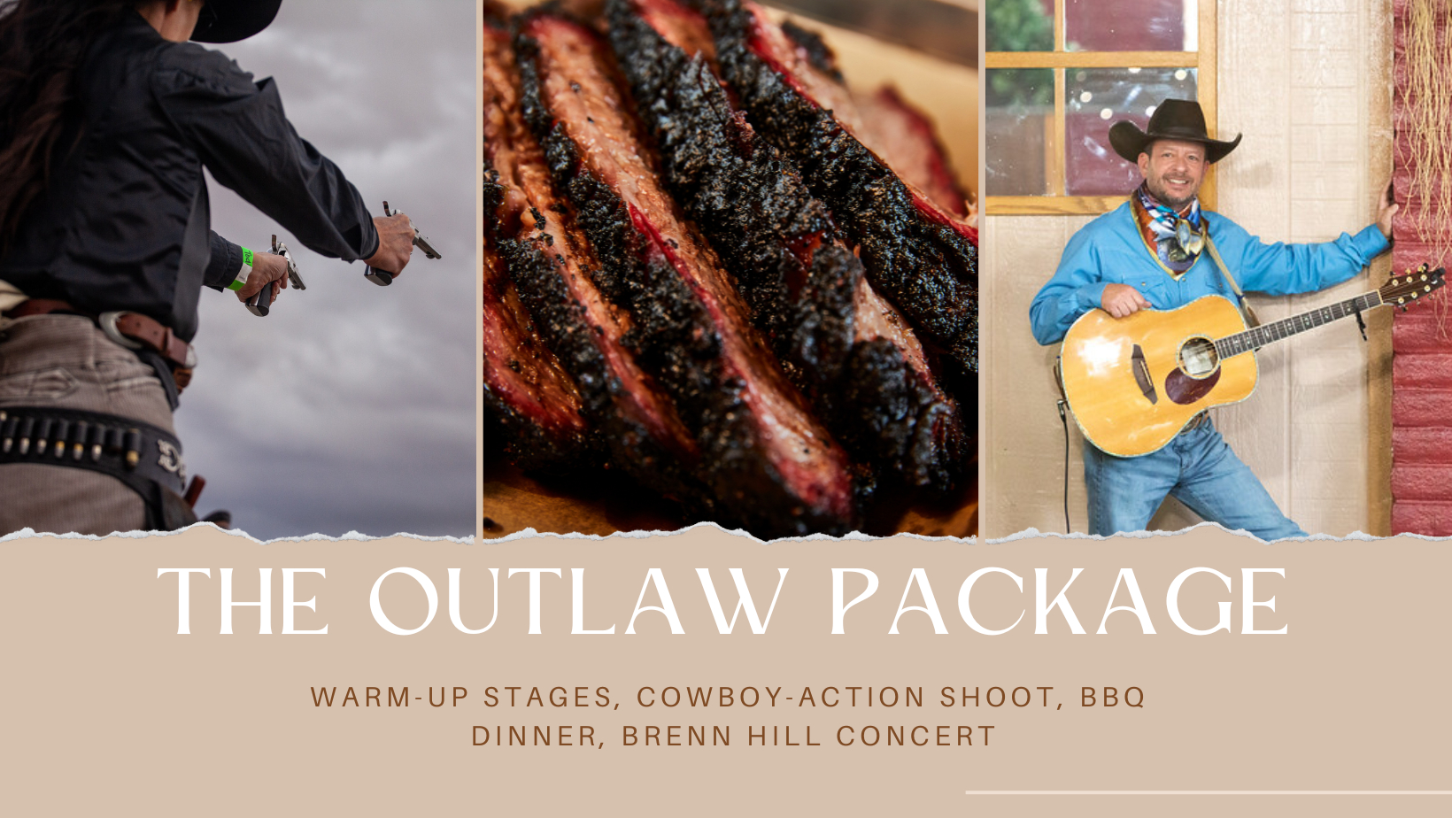 Friday & Saturday The Outlaw "All Enclusive" Package cover picture