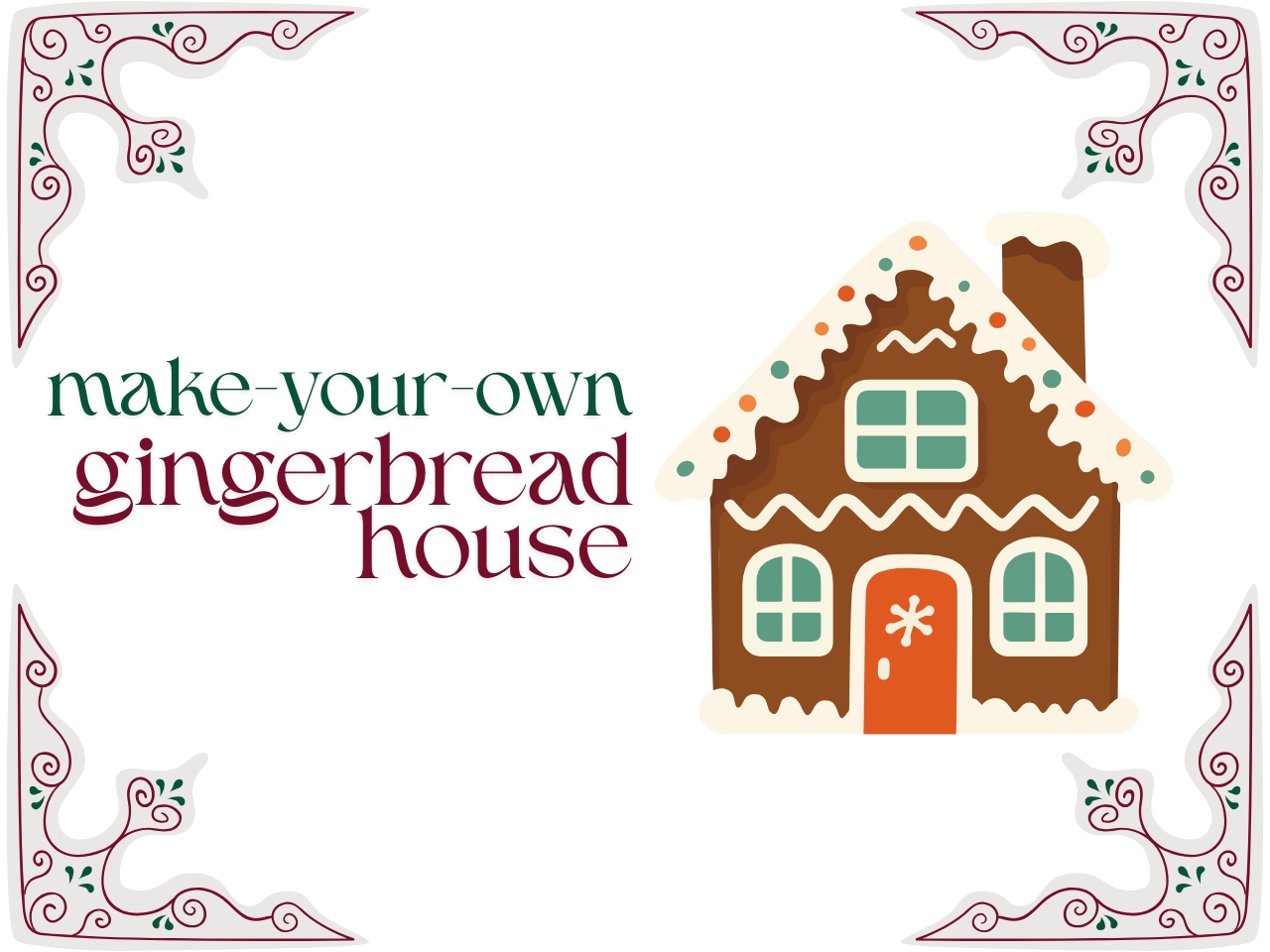 Make-Your-Own Gingerbread House cover picture