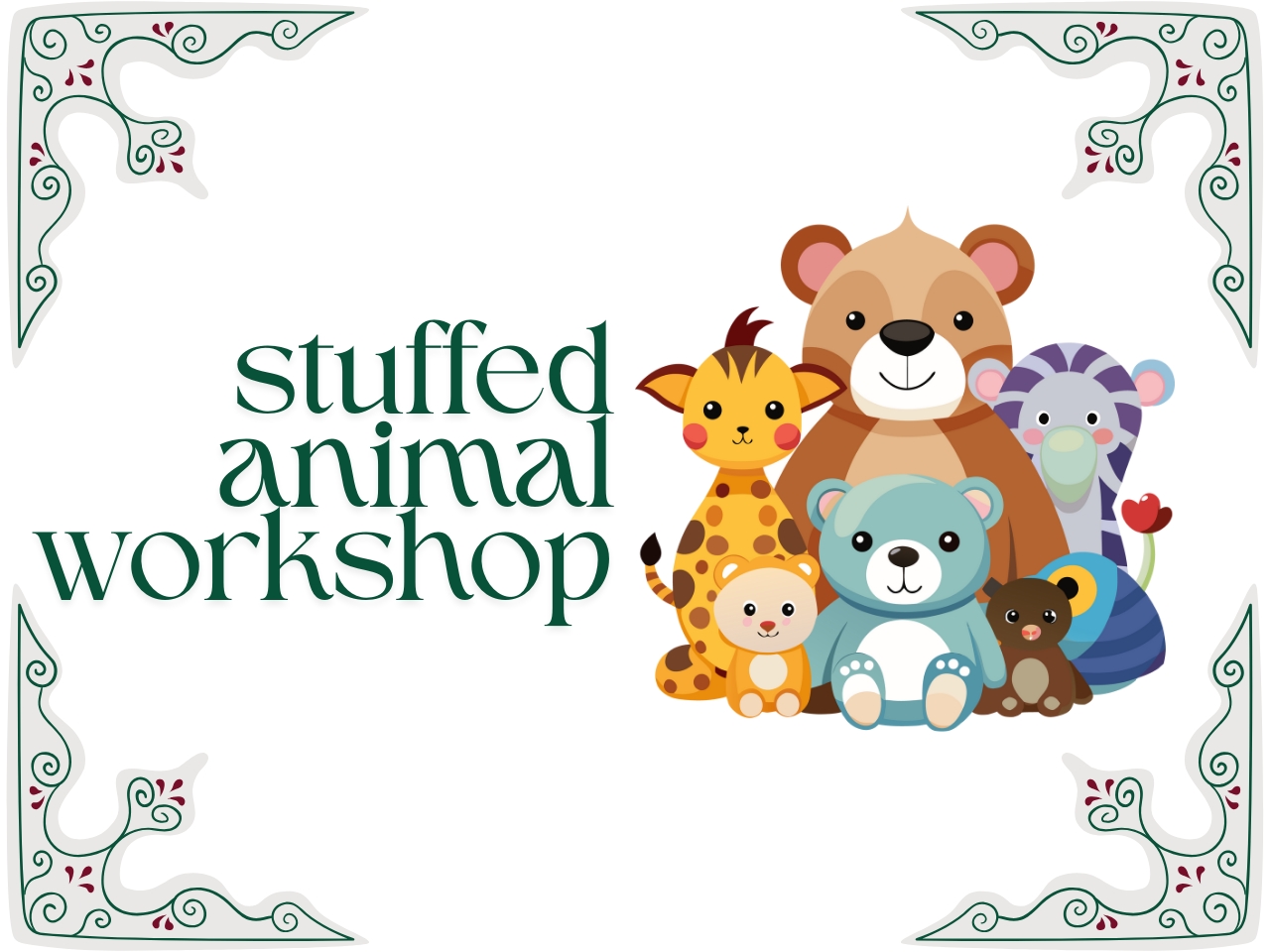 Stuffed Animal Workshop cover picture