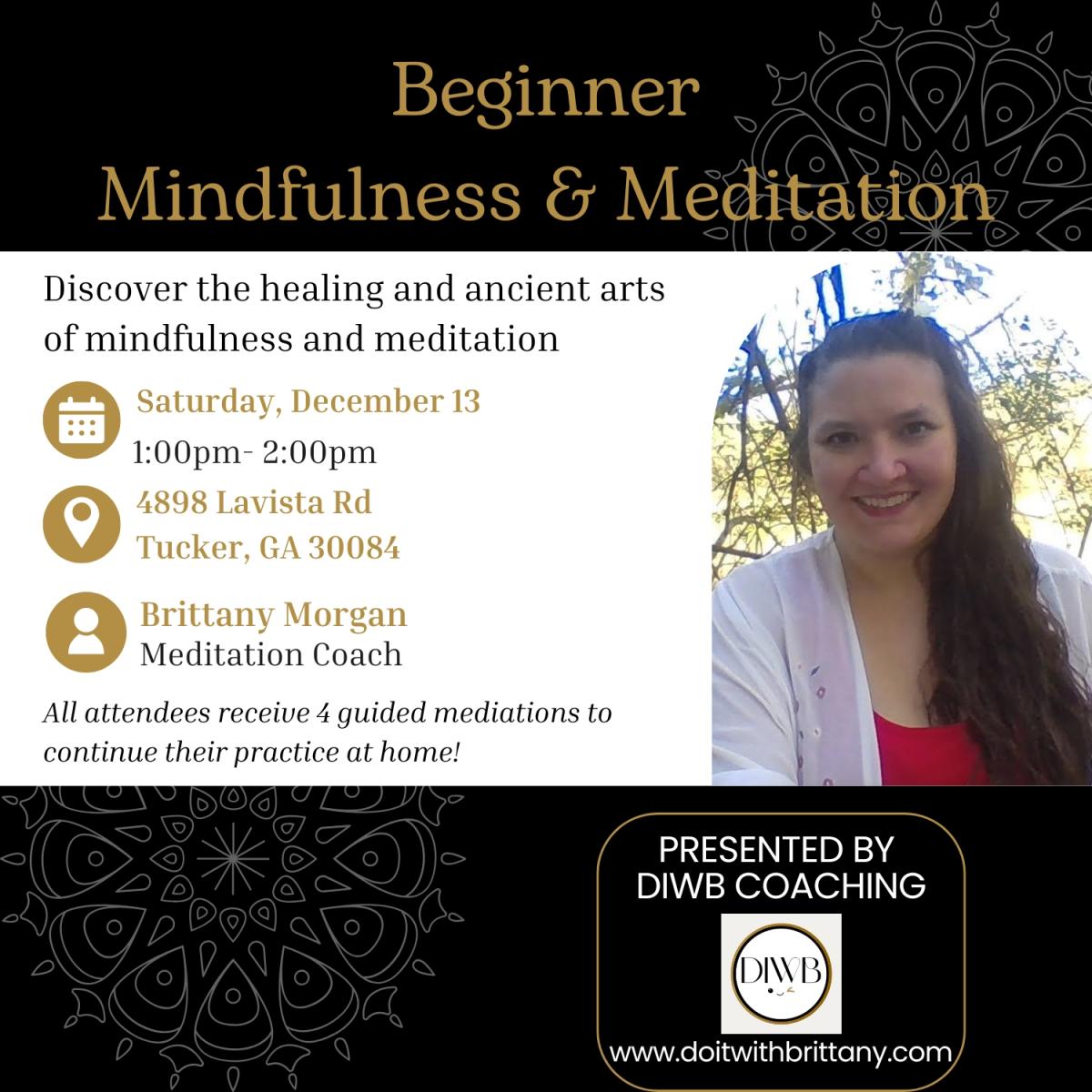 Beginner Mindfulness & Meditation