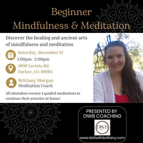 Beginner Mindfulness & Meditation