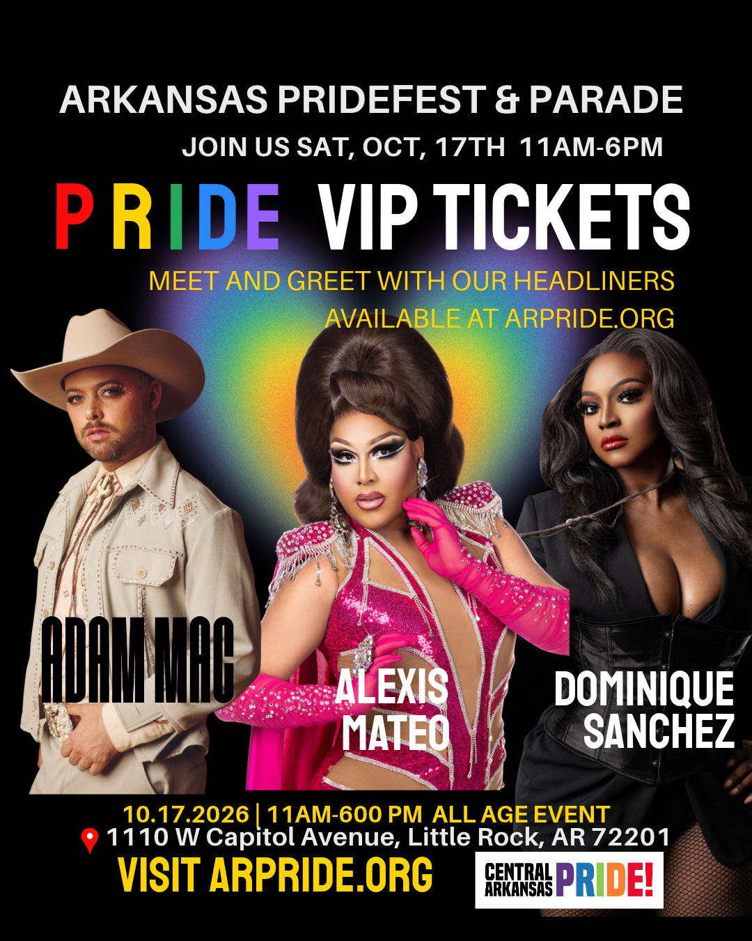 VIP PRIDEFest Ticket cover picture