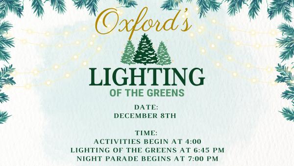 2023 Christmas Parade & Lighting of the Greens