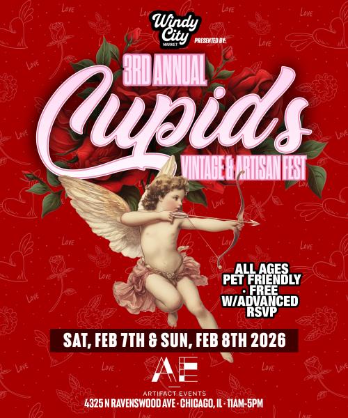 3rd Annual Cupids Vintage & Artisan Market in Ravenswood