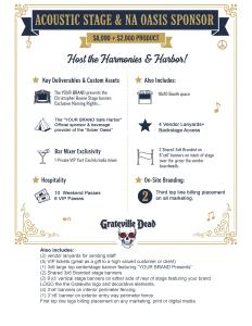 Acoustic Stage Sponsor