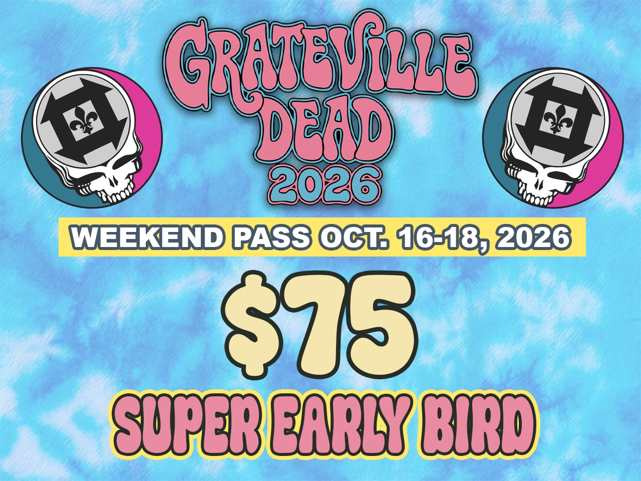 Super Early Bird Weekend Pass cover picture
