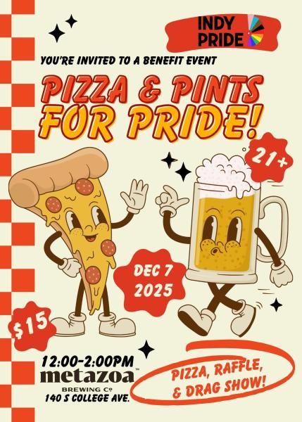 Pizza & Pints for Pride!