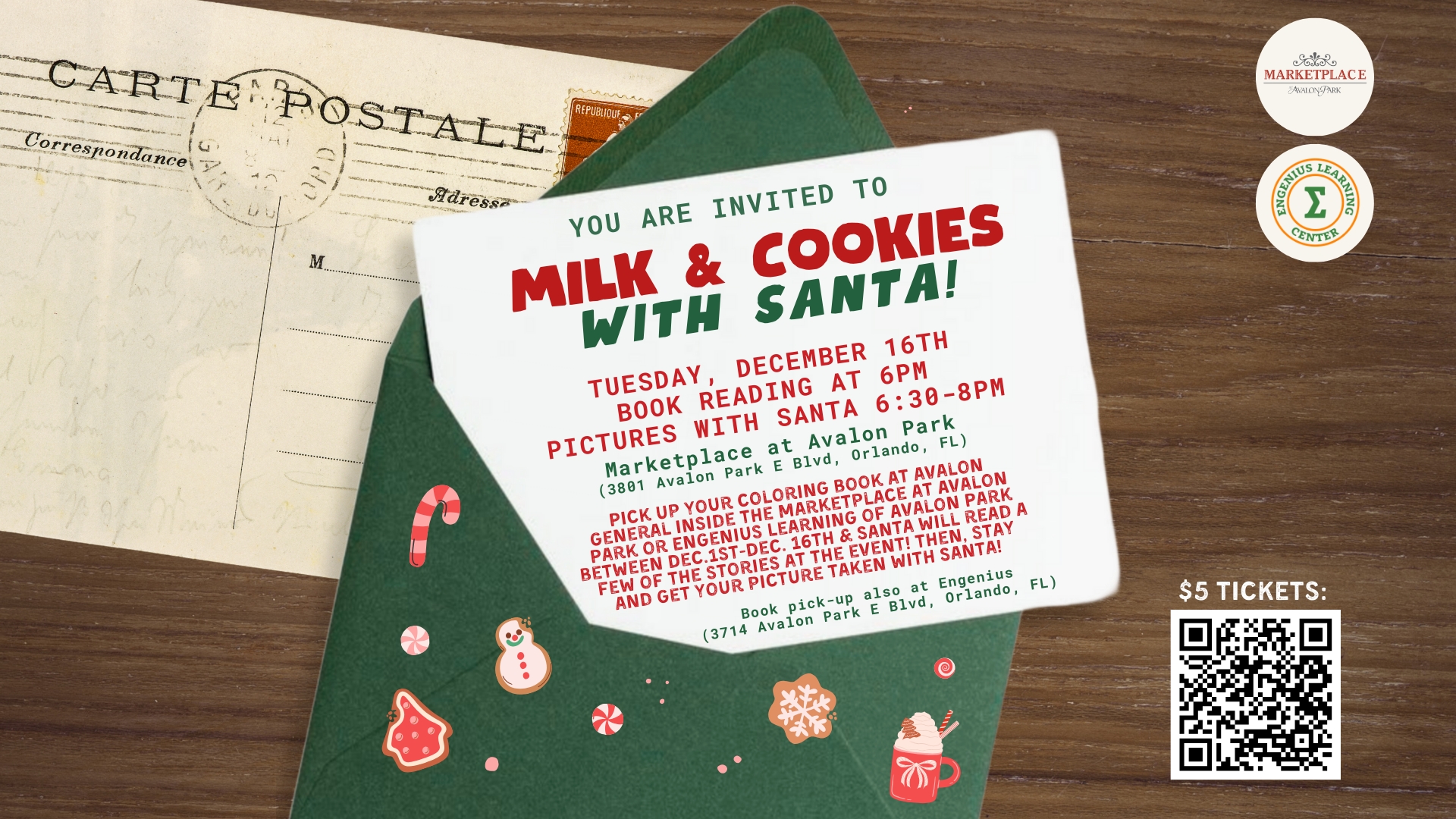 Day Of Milk & Cookies with Santa cover picture