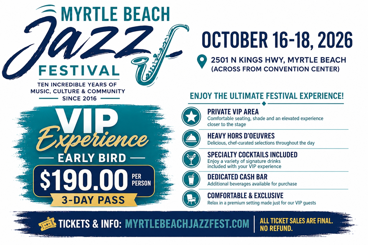 Exclusive 3-Day VIP Experience | Pre-Early Bird Pricing cover picture
