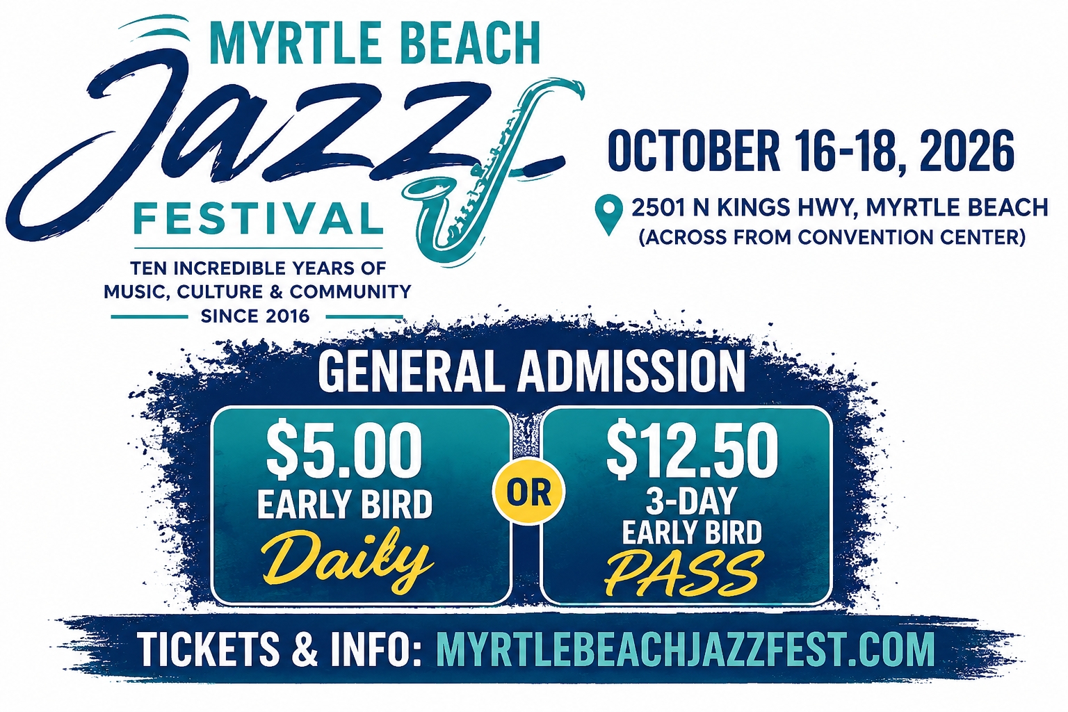 3-Day General Admission (12.5) Early Bird cover picture