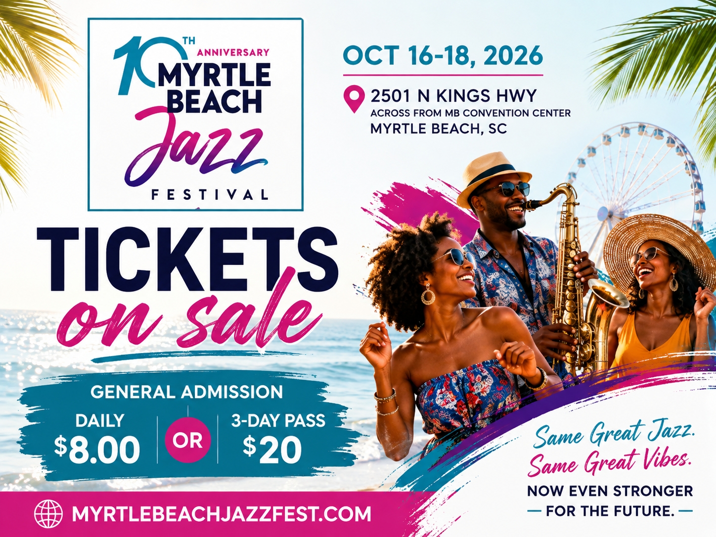 3-Day Pass General Admission August Sale ($20.00) ends Aug 31 cover picture