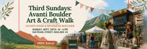 Avanti Boulder Art & Craft Walk