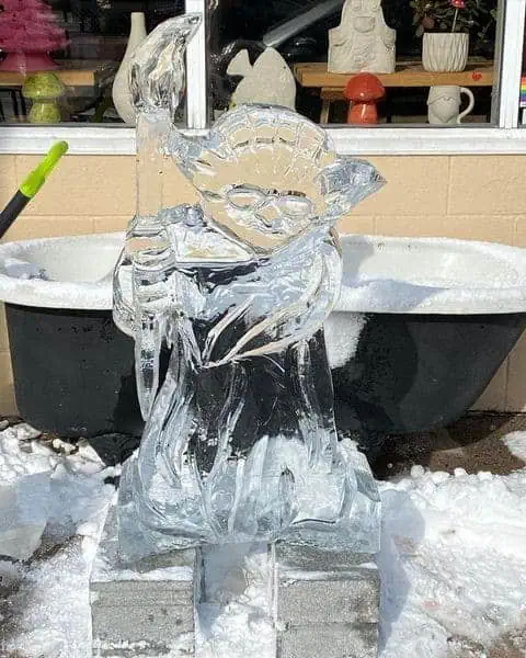 West Reading Biz Owner - Ice Block Needed for the Event