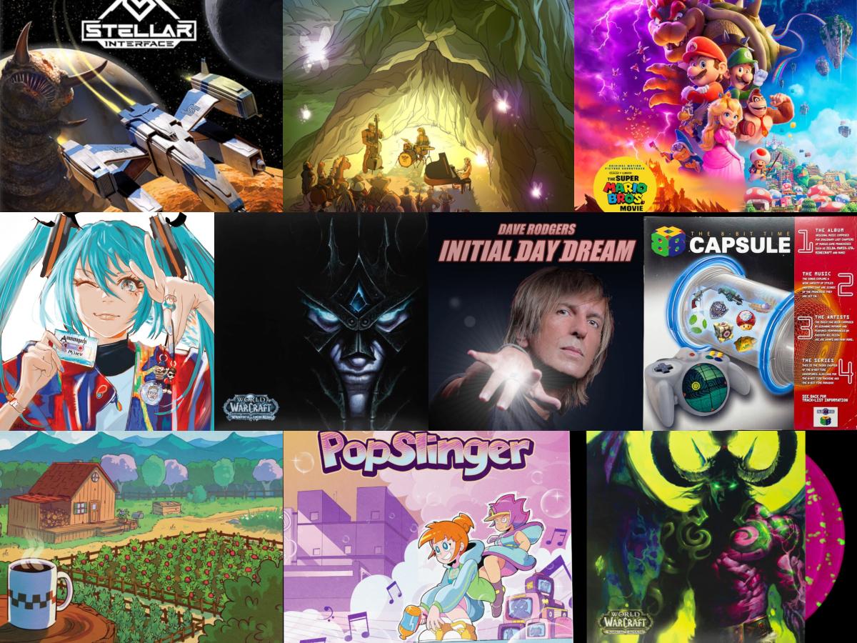 Video Game Music Vinyl (Pick 3) cover picture