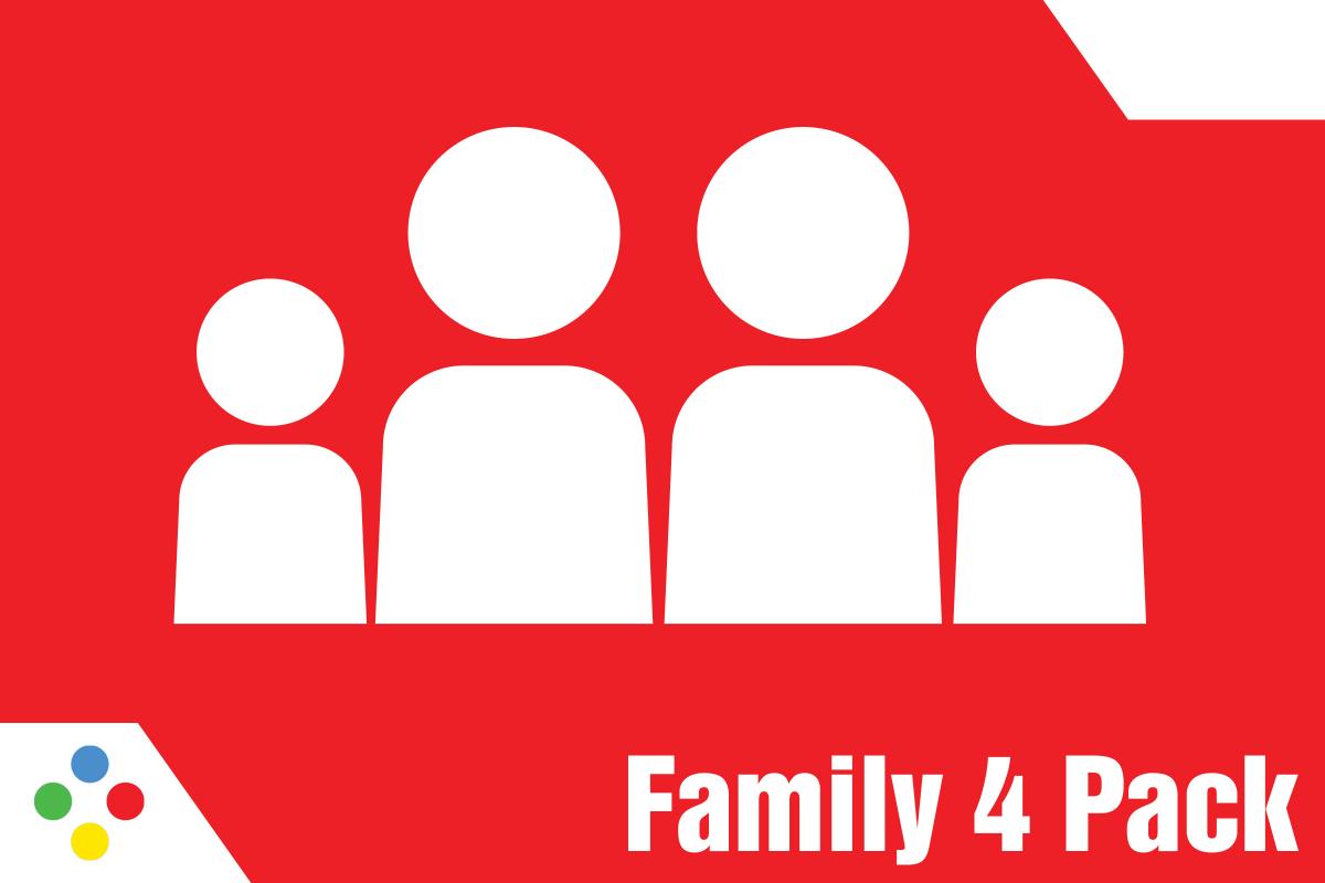 Family 4 Pack (Friday or Sunday) cover picture