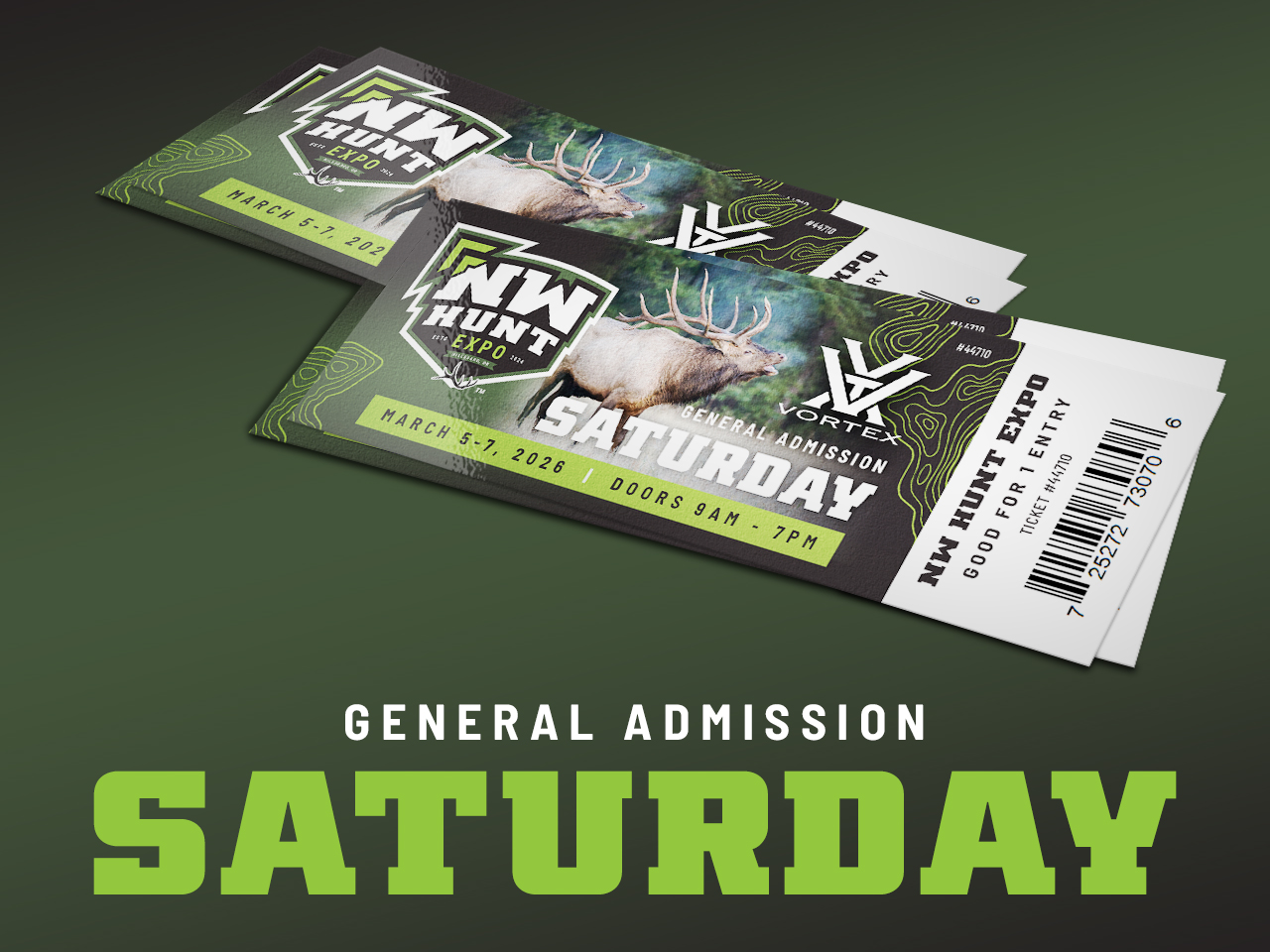 Saturday March 7, 2026 - General Admission | ALL DAY cover picture