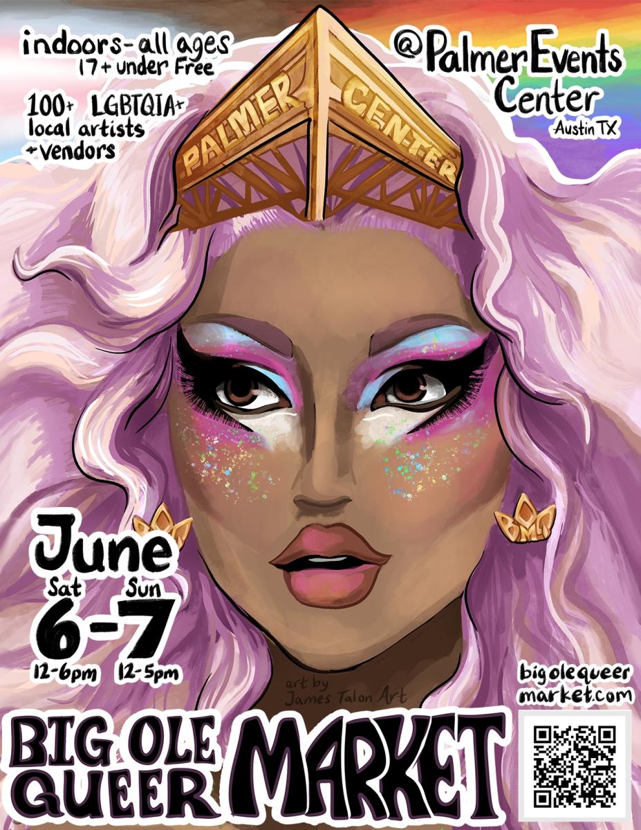 Austin: Big Ole Queer Market June  2026 Entry Ticket cover picture